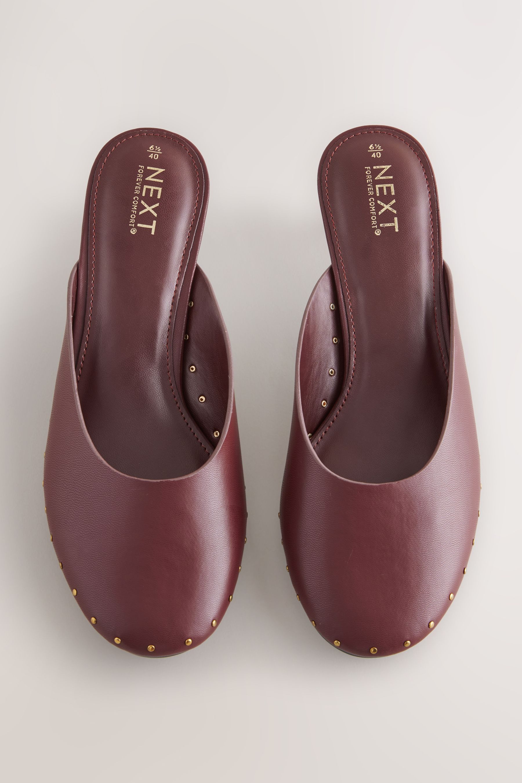 Next Forever Comfort® Pantoletten mit Nietenbesatz Pantolette (1-tlg)