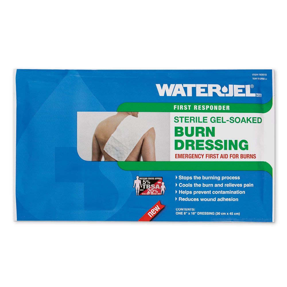 Wero GmbH & Co. KG Erste-Hilfe-Set WATER-JEL® HA First Responder Kompressen, steril - 20 x 45 cm