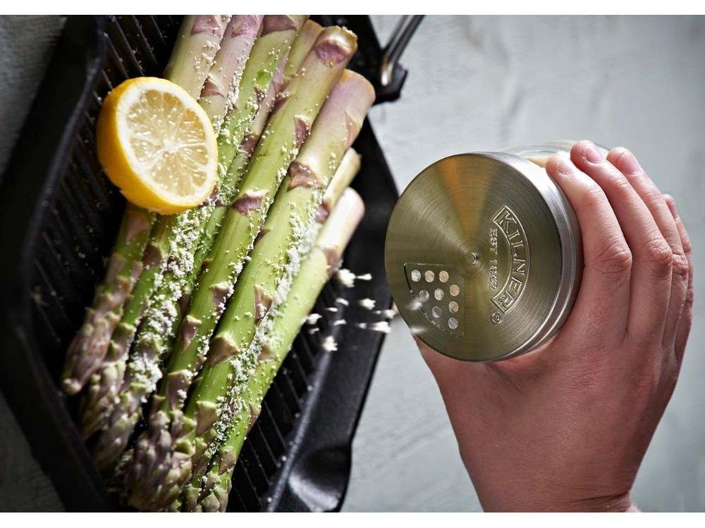 KILNER Vorratsdose KILNER Vorratsglas mit Streuer, Glas, Edelstahl