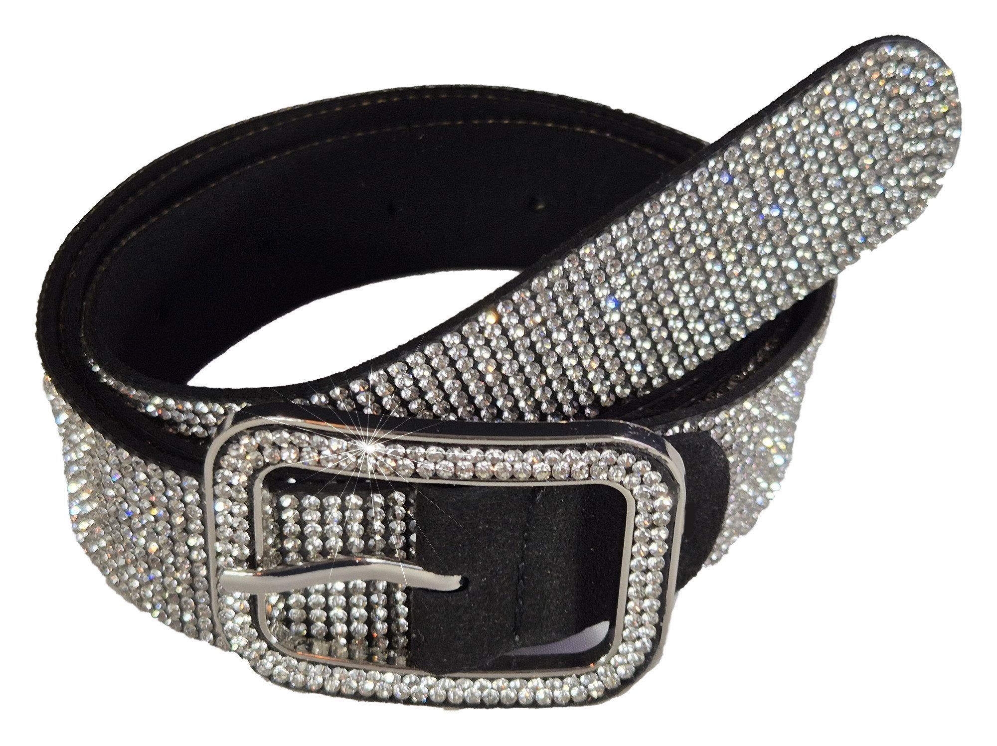 Einkaufszauber Taillengürtel Strass Gürtel Elegance - Diamantenform-Schliff günstig online kaufen