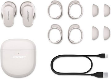 Bose »QuietComfort® Earbuds II« wireless In-Ear-Kopfhörer (Noise-Cancelling, Freisprechfunktion, integrierte Steuerung für Anrufe und Musik, Bluetooth, kabellose In-Ear-Kopfhörer mit Lärmreduzierung personalisiertem Klang)