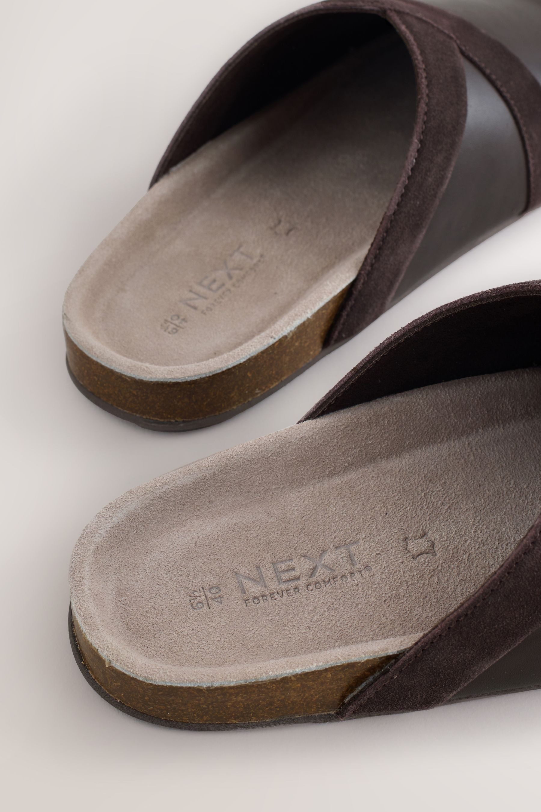 Next Forever Comfort® Leder-Clogs mit Fußbett Clog