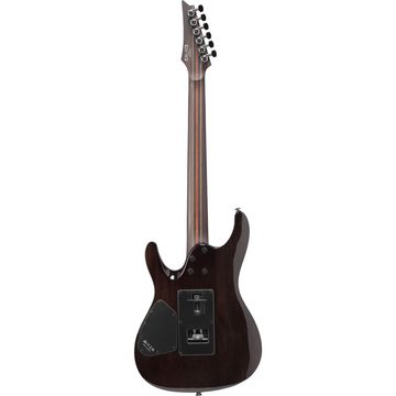 Ibanez E-Gitarre, Premium S1070PBZ-CKB Charcoal Black Burst - E-Gitarre