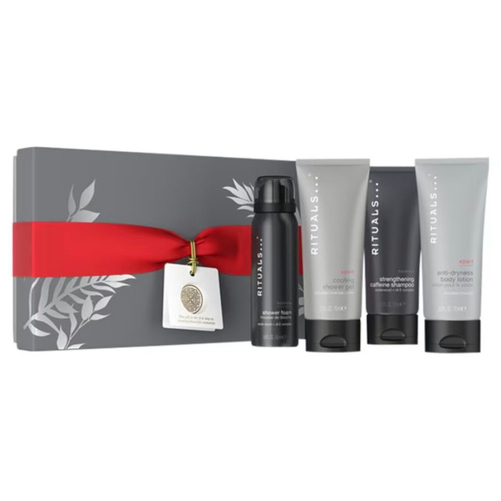 Pflege-Geschenkbox Homme Collection 4-teilig set: Duschschaum, Shampoo, Duschgel, Lotion