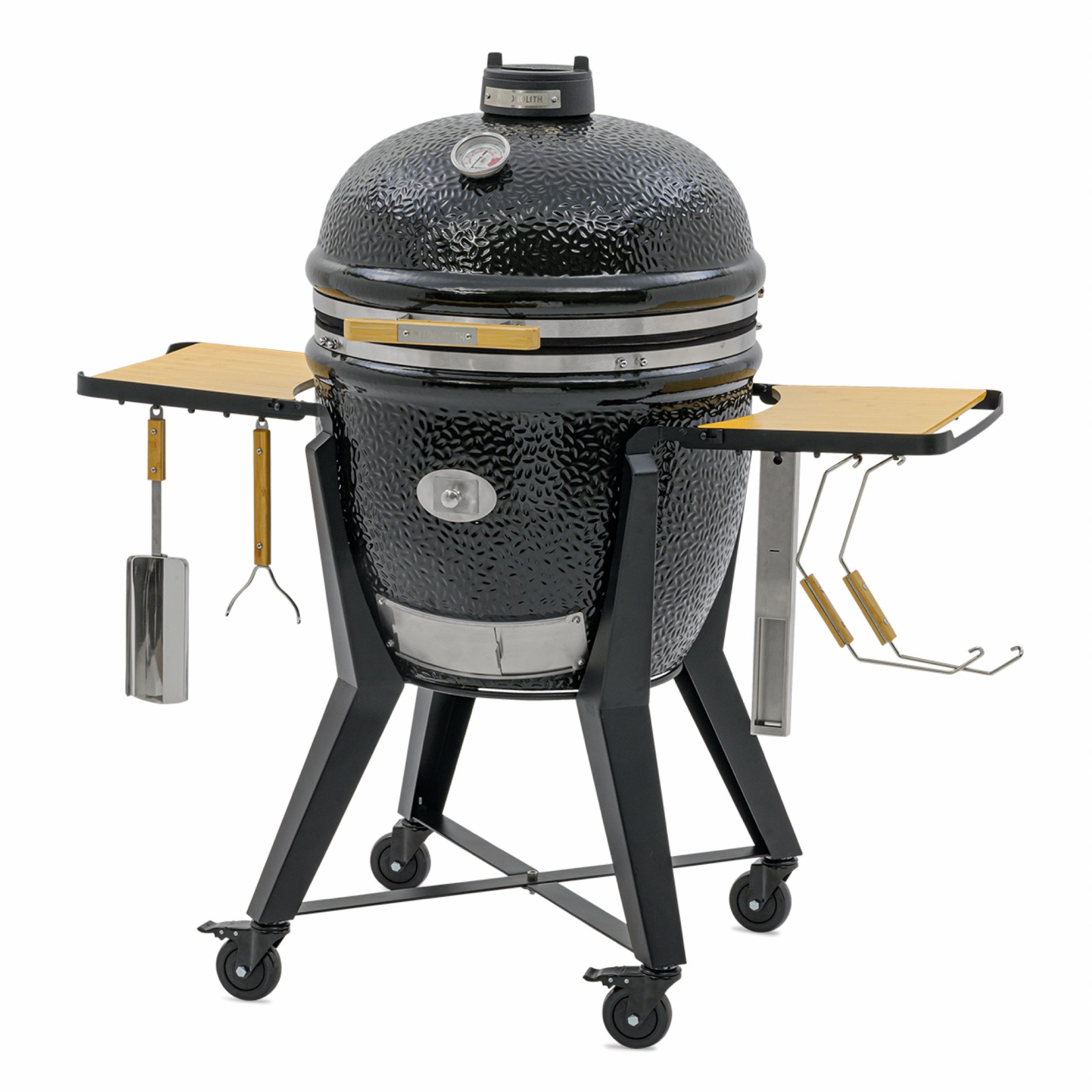 MONOLITH Keramikgrill Monolith Keramikgrill MONOLITH TWO.66 mit Gestell und Seitentische