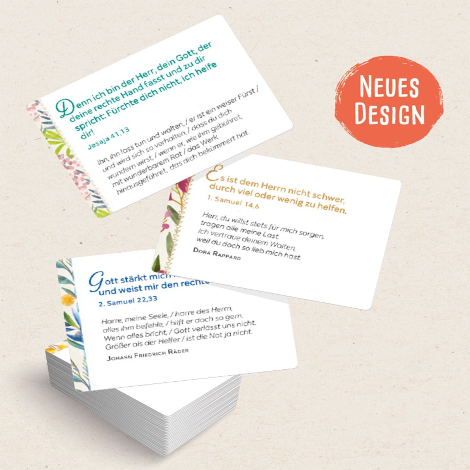 Spruchkärtchen mit Bibelversen 1 / diverse, Spruchkärtchen mit Bibelworten