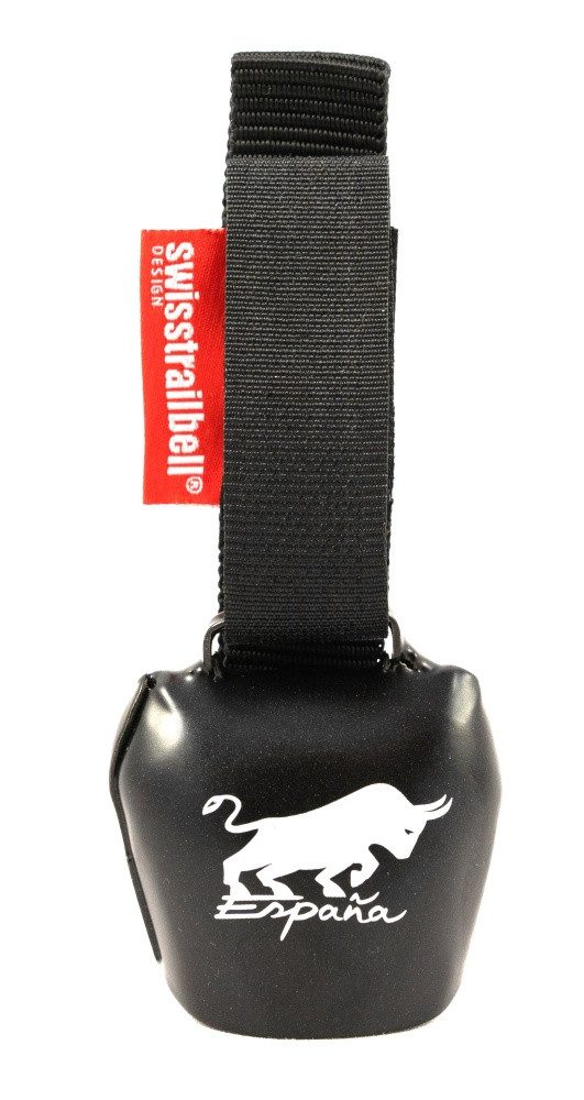 Fahrradklingel "Spain Edition" Deep Black: "Spanish Bull Bell", Trailbell, Bear Bell
