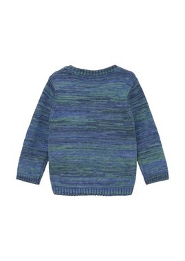 s.Oliver Langarmshirt Strickpullover in melierter Optik