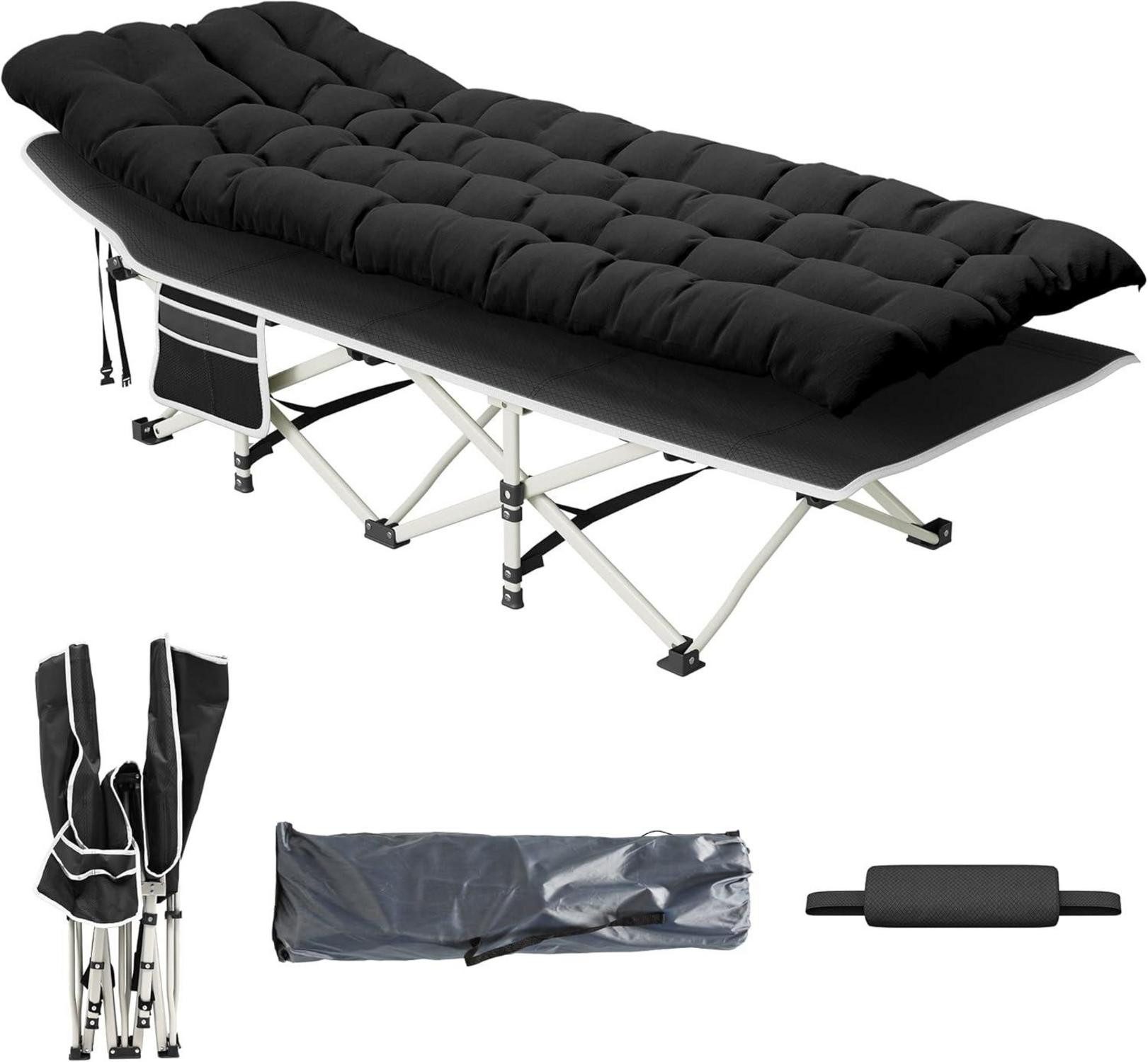 LuxusKollektion Büromöbel-Set Faltbares Campingbett für Erwachsene günstig online kaufen