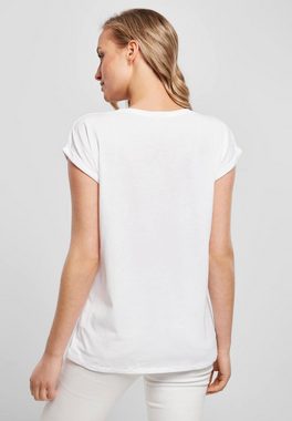Novux T-Shirt Relax Damen Tshirt farbe White (1-tlg) aus Baumwolle