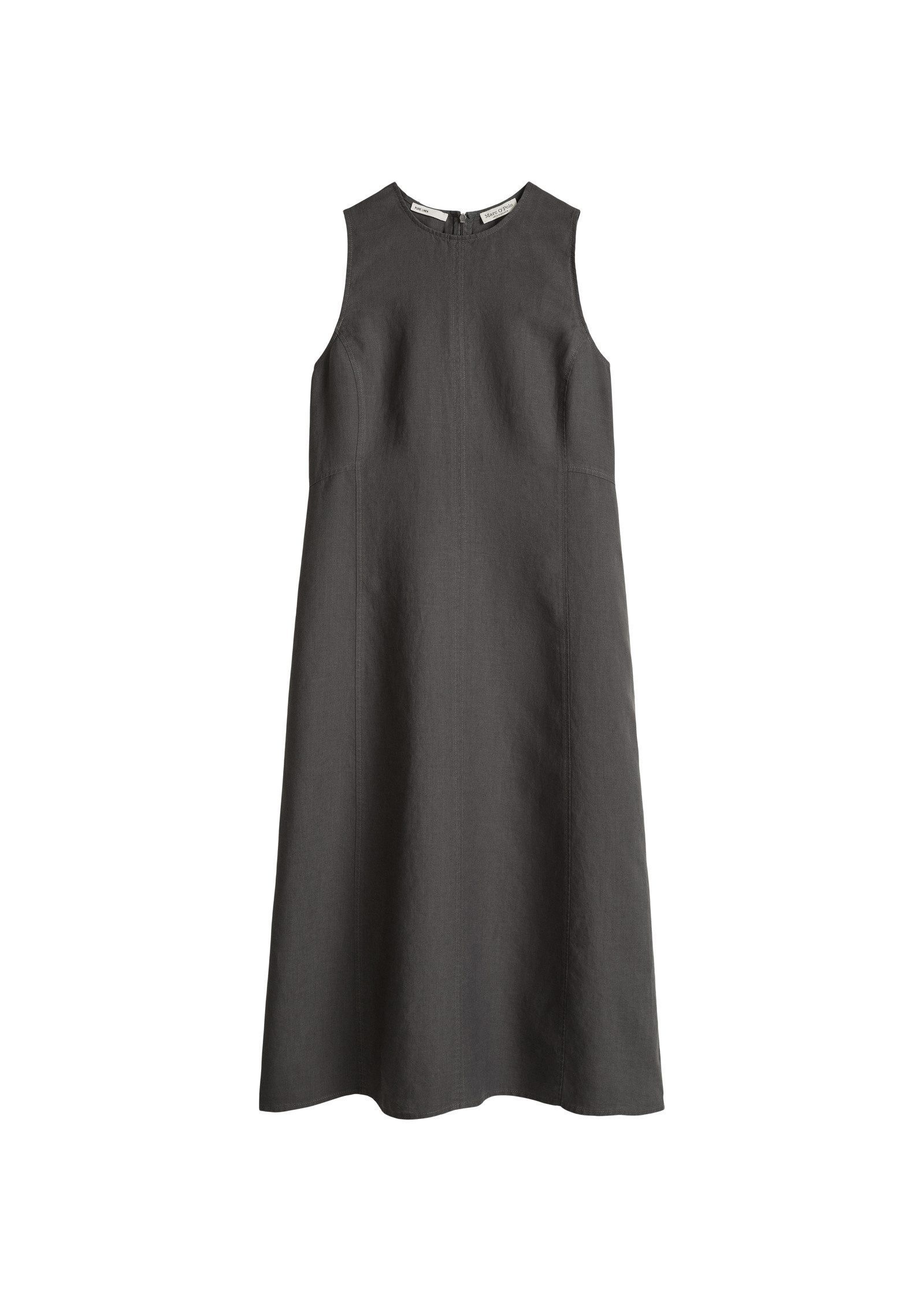 Midikleid mit nahtfeinem Reißverschluss