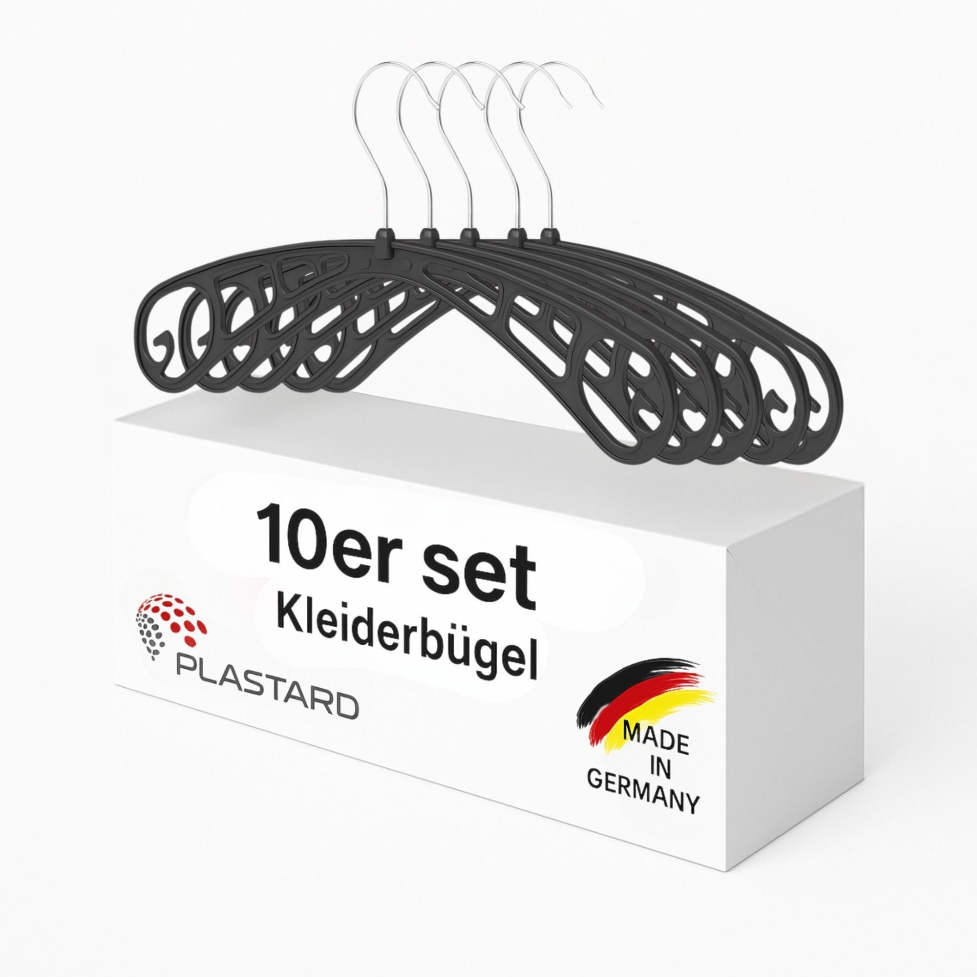 Plastard Kleiderbügel Platzsparend strapazierfähiger, 360° drehbar, bis 5 k günstig online kaufen