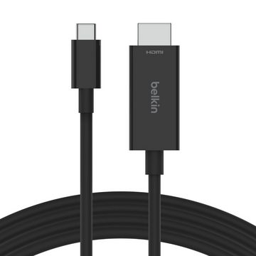 Belkin USB C auf HDMI 2.1 Kabel, 2m HDMI-Kabel, (200 cm)