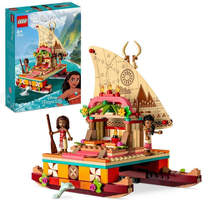LEGO® Konstruktionsspielsteine Vaianas Katamaran (43210) LEGO® Disney (321 St) Made in Europe