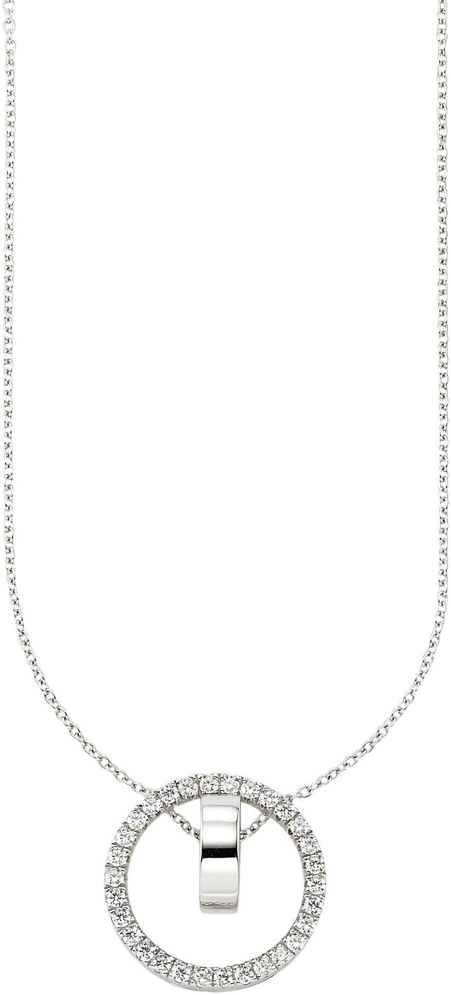 Aniston JEWELRY & WATCHES Kette mit Anhänger Schmuck Geschenk Silber 925 Halsschmuck, mit Zirkonia (synth). Reduzierter Preis € 40,59. Unverbindliche Preisempfehlung € 74,99