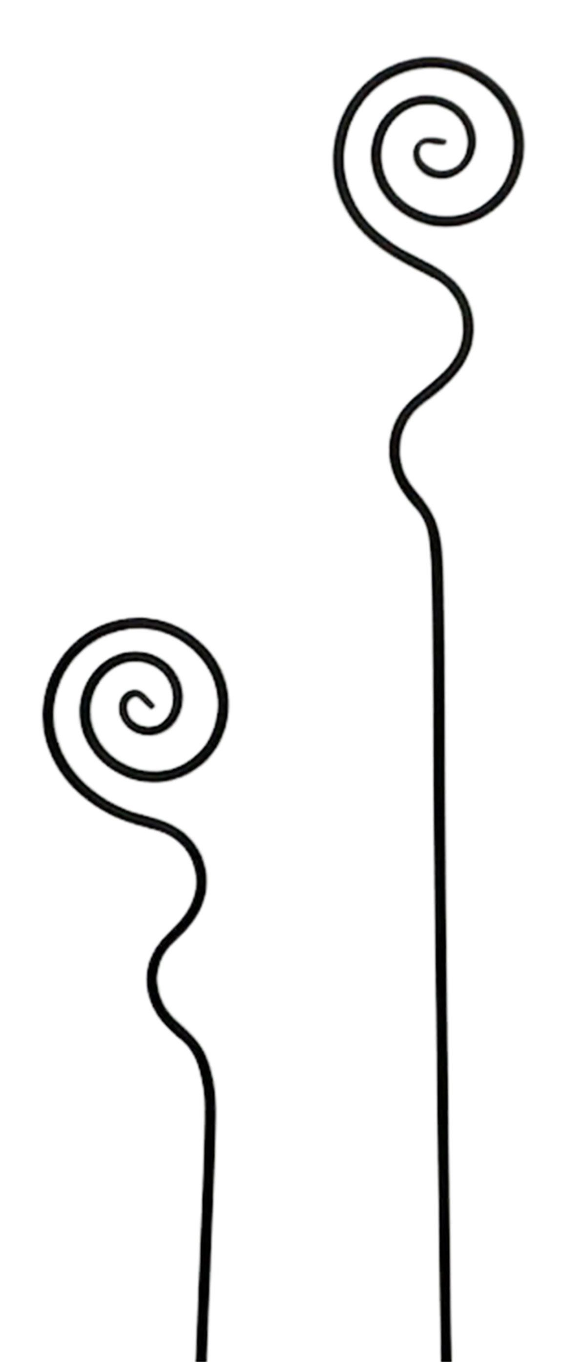 Gartenursel Gartenstecker 3er Set Gartenstecker Spirale (3-St) günstig online kaufen