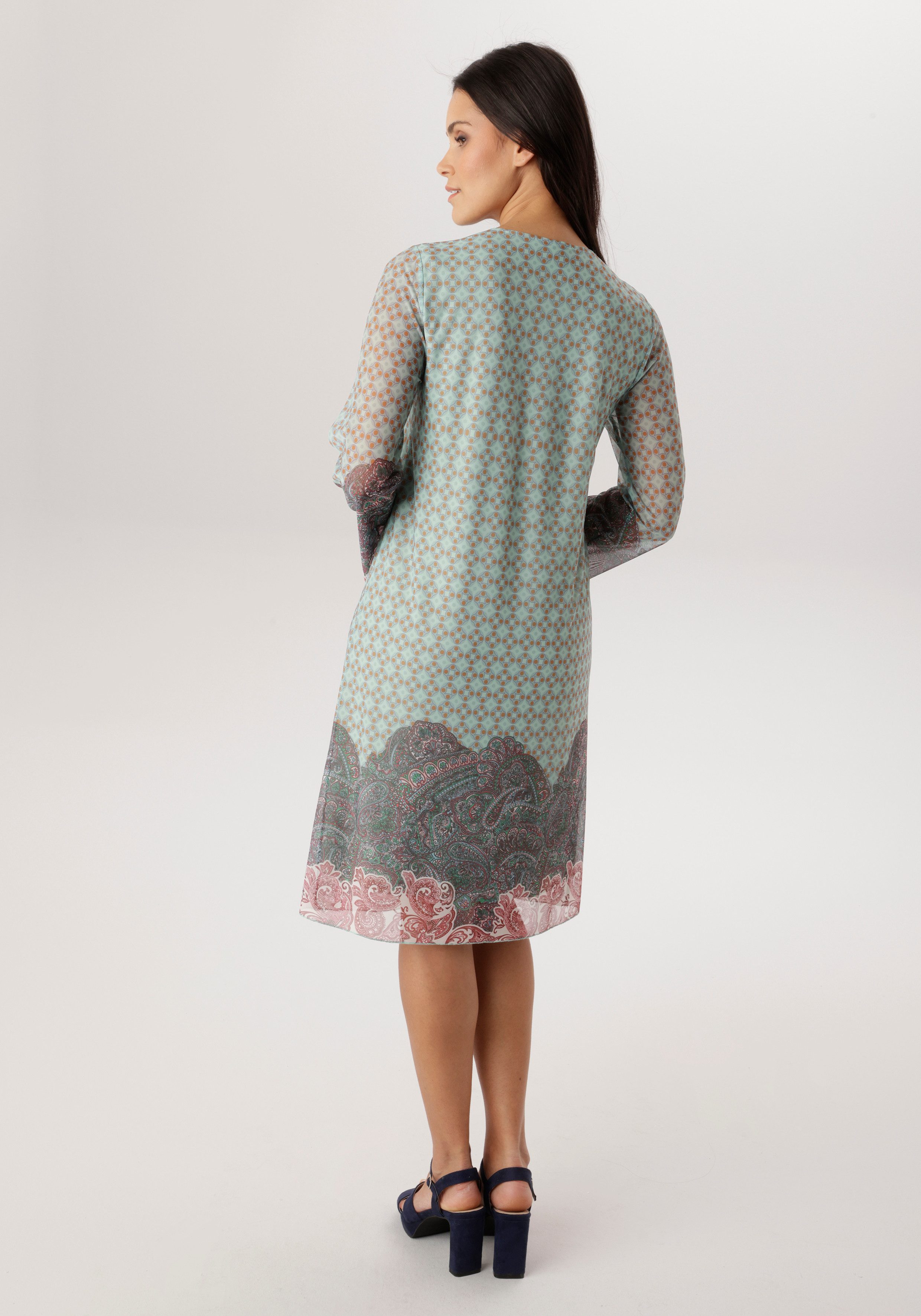 Aniston SELECTED Meshkleid in Mesh-Qualiät und im angesagten Mustermix