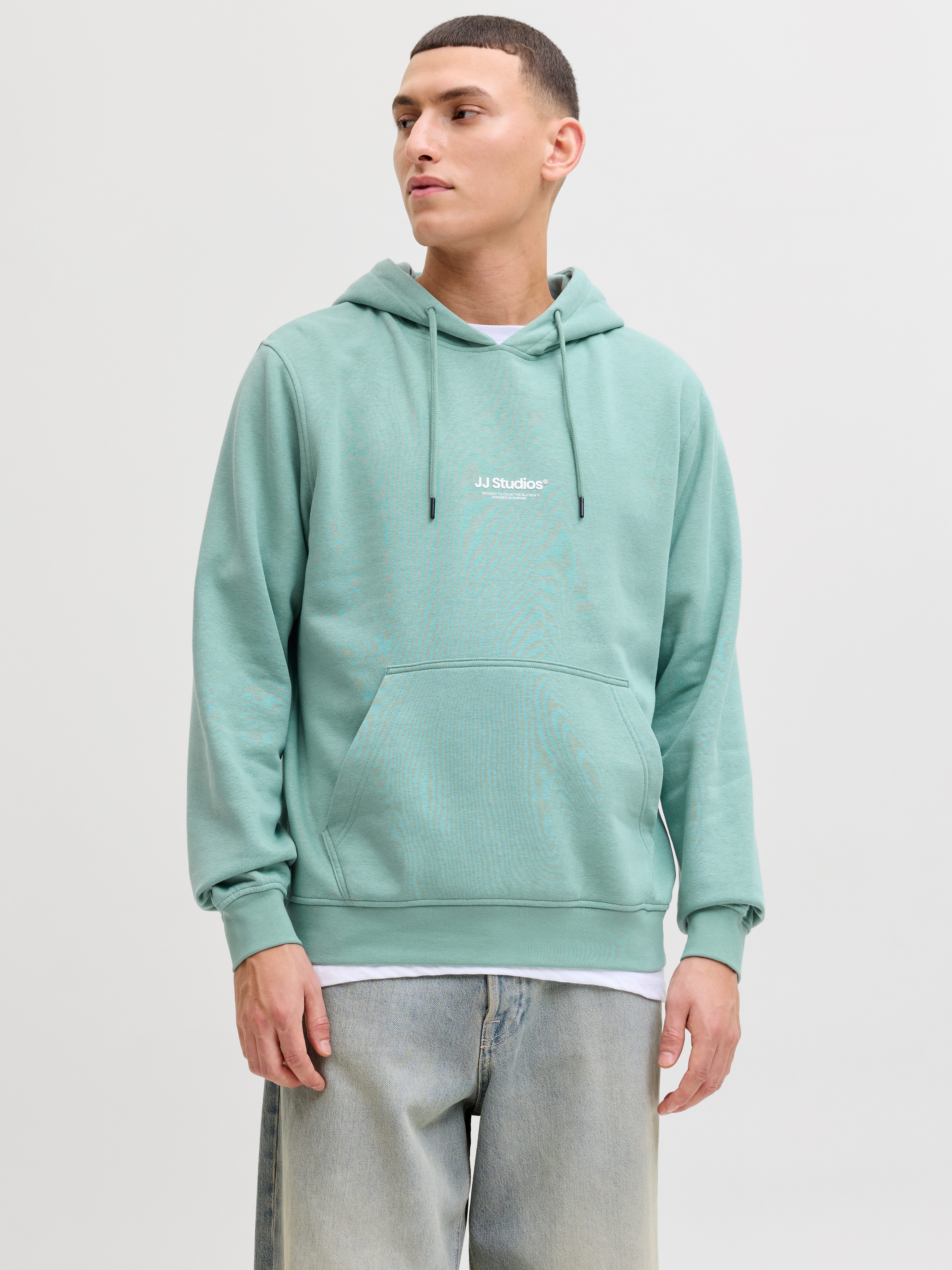 Jack & Jones Kapuzensweatshirt JJESOHO SWEAT HOOD NOOS Baumwollmischung, re günstig online kaufen