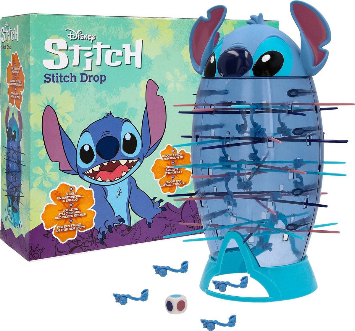 IMC TOYS Spiel Lilo & Stitch Drop Spiel Stitch