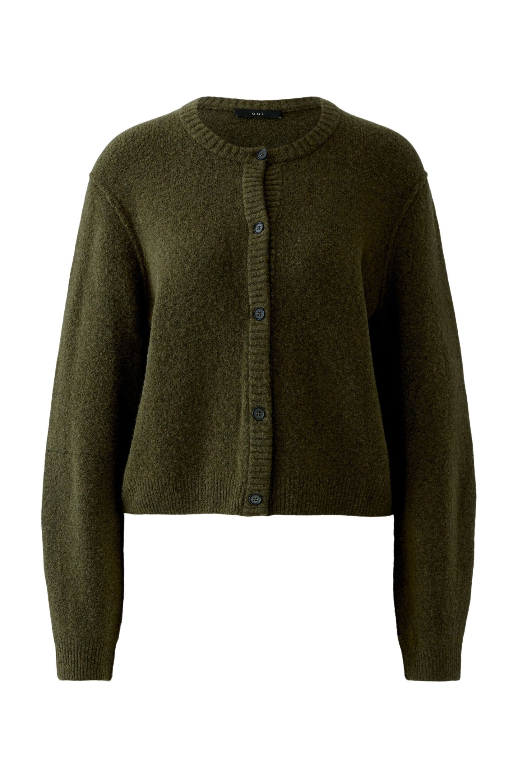 Oui Strickjacke ILAYA khaki