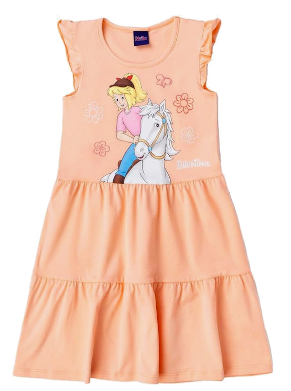 Bibi & Tina A-Linien-Kleid Bibi und Tina Kleid peach pearl (1-tlg)