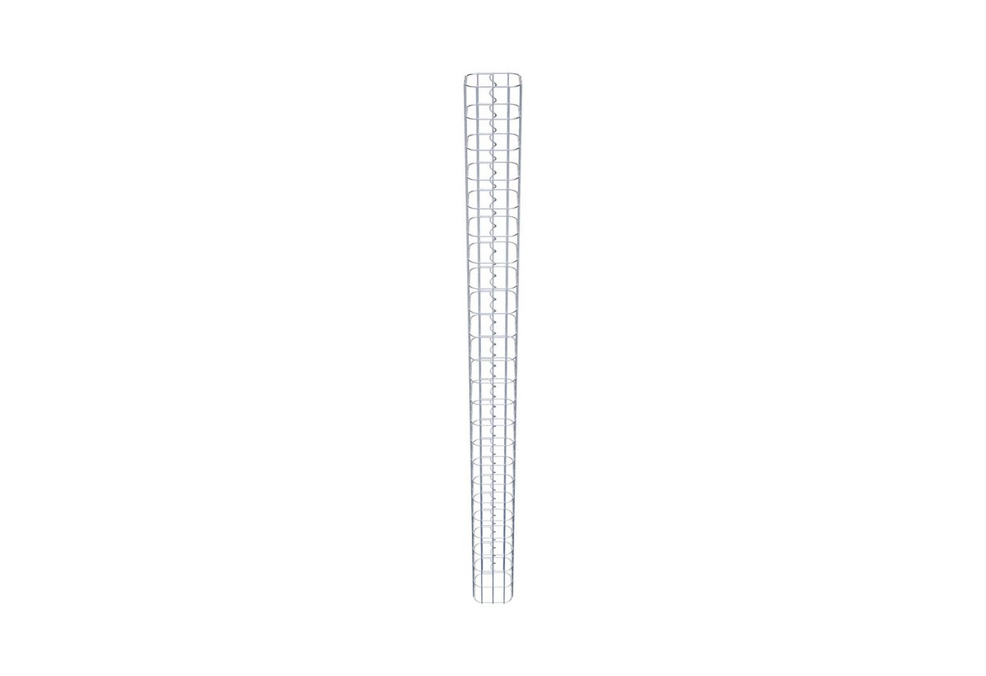 Thumbnail - Gabiona Steinsäule Gabionensäule eckig 17 cm x 17 cm, 230 cm Höhe, MW 5 cm x 10 cm, (Gabionensäule eckig 17 cm x 17 cm, ...