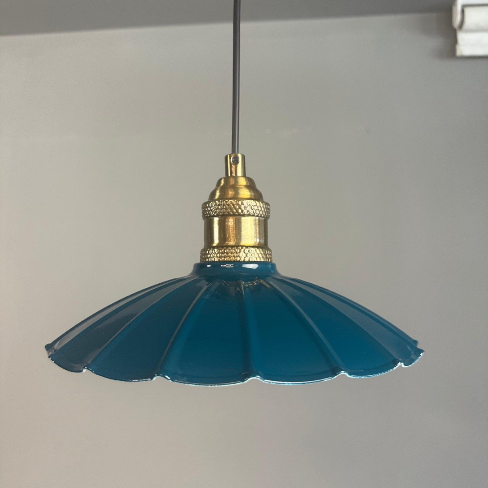 Bamyum Pendelleuchte Pendelleuchte Risso Metall Ø34cm, Modern Hängelampe, ohne Leuchtmittel