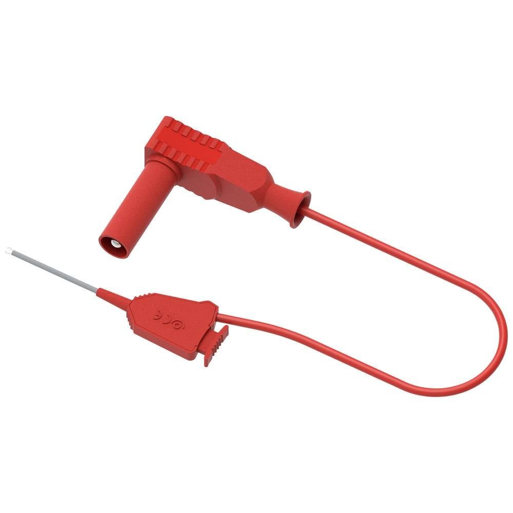 Messleitung kleine Klemmprüfspitze zu Ø4mm Stromadapter