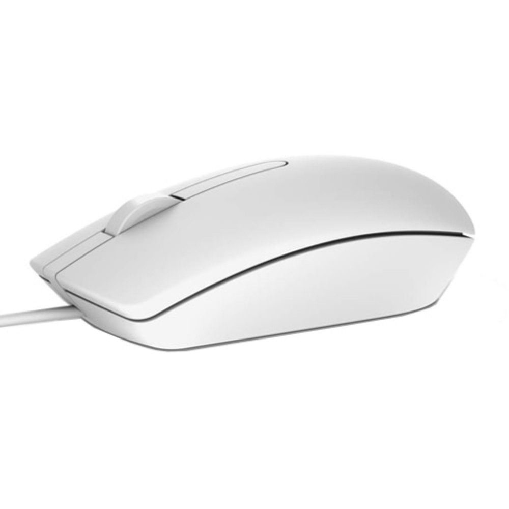 Dell MS116 - Maus - weiß ergonomische Maus