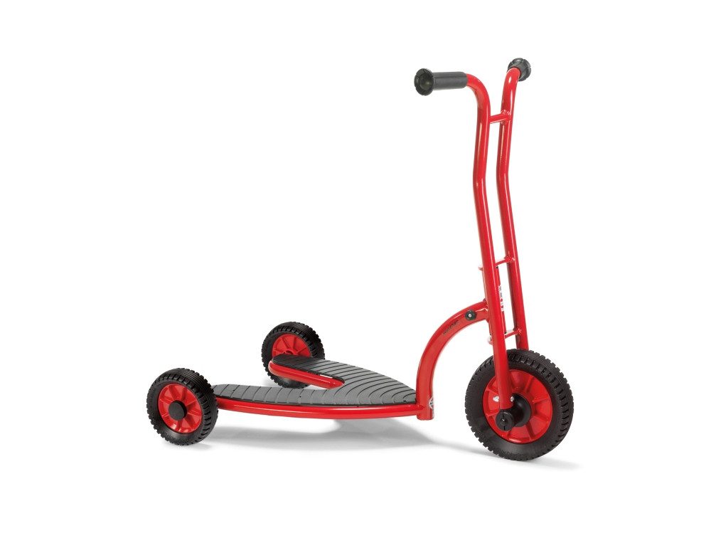 Winther Cityroller Safety Roller – Stabiler Roller für Kinder mit V-förmiger Trittfläche