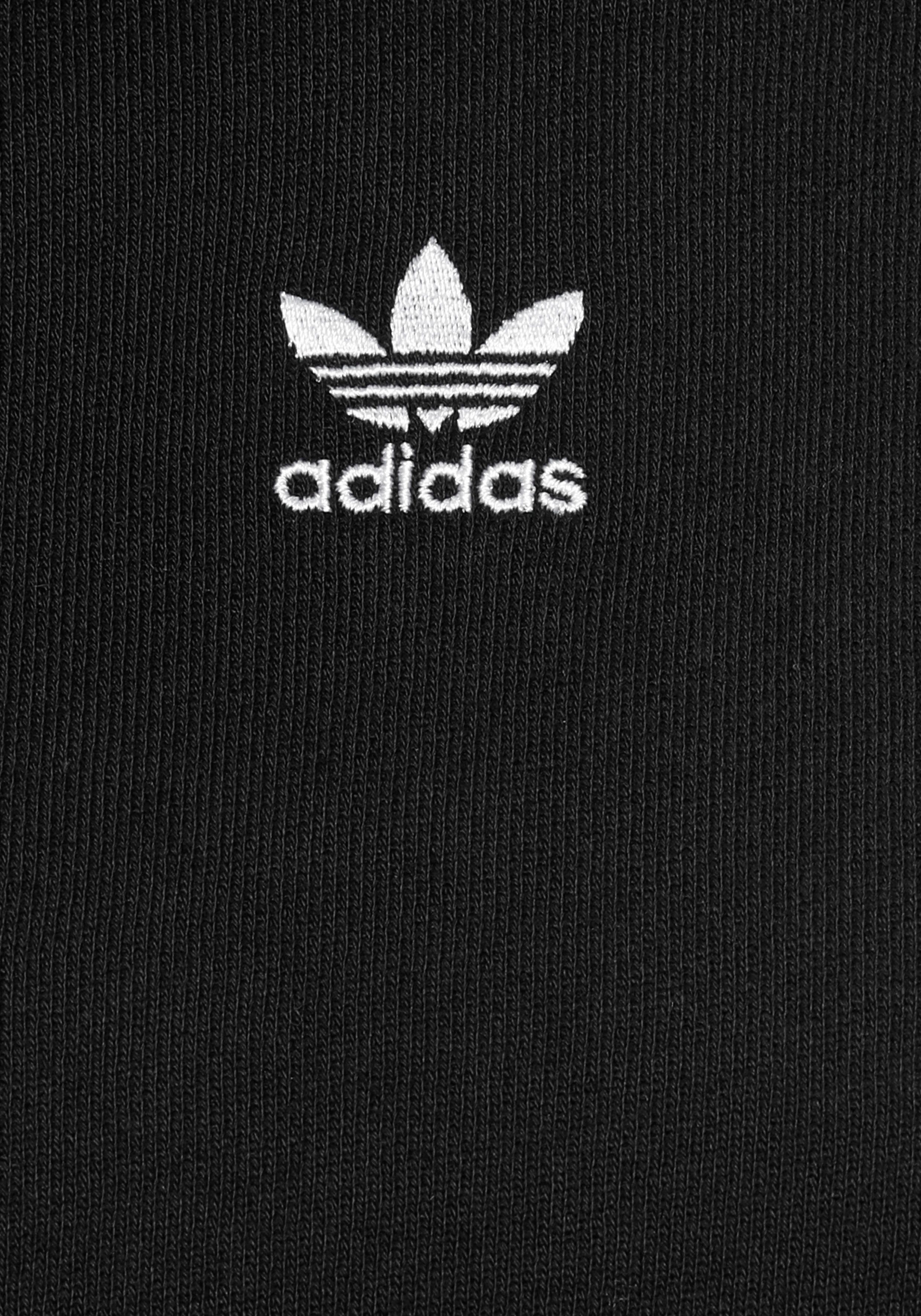 ESSENTIALS adidas HOODIE Kapuzensweatshirt Originals BLACK ADICOLOR