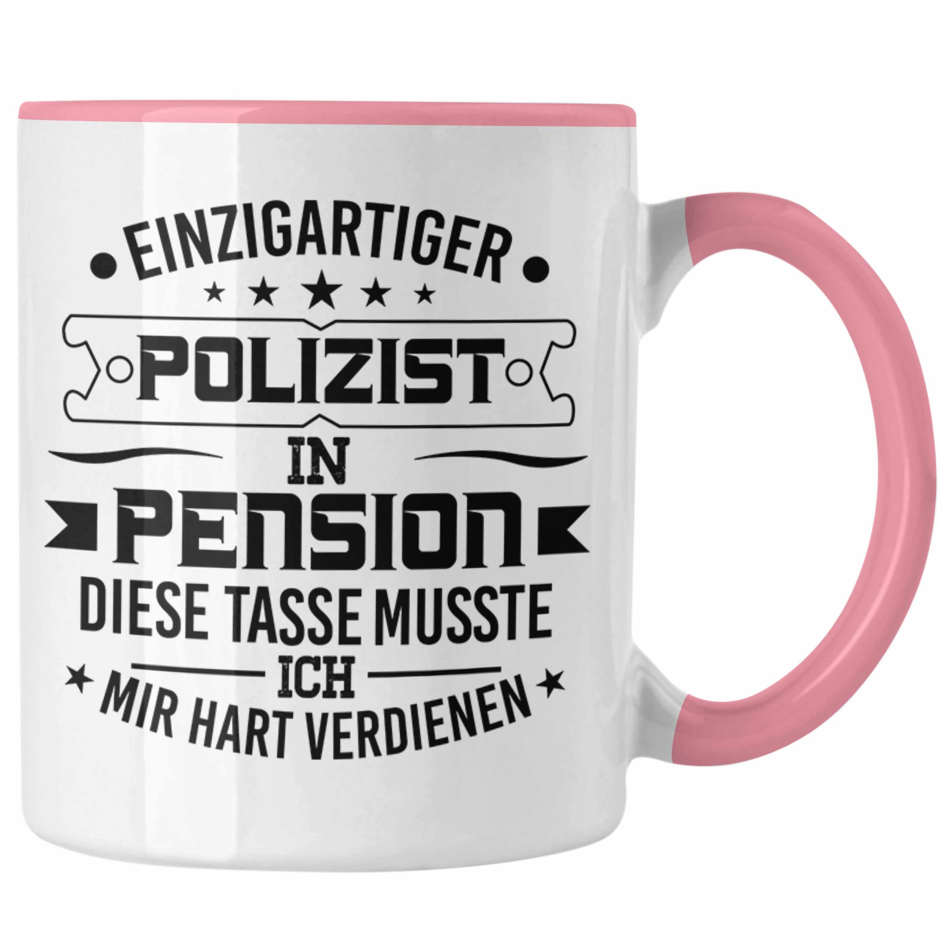 Geburtstag Spruch Tasse Polizist Polizei Tasse Polizist Bester Geschenk - Trendation Rosa Trendation Geschenkidee