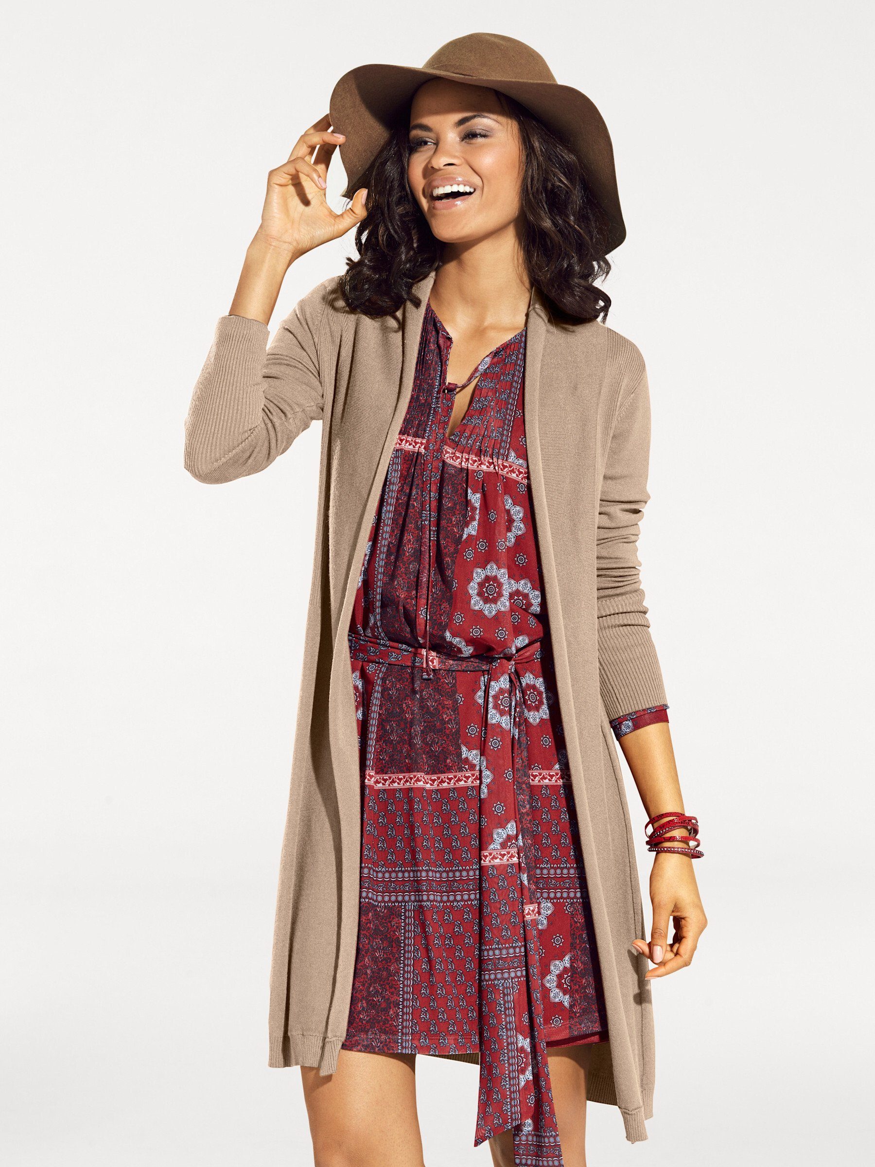 heine Strickjacke Long-Strickjacke günstig online kaufen