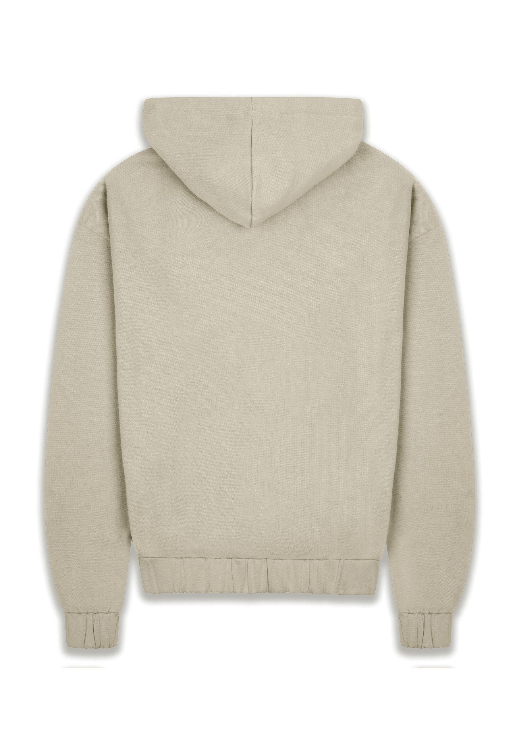 Dropsize Sweatjacke Dropsize Herren Super Heavy Blank Zip-Hoodie
