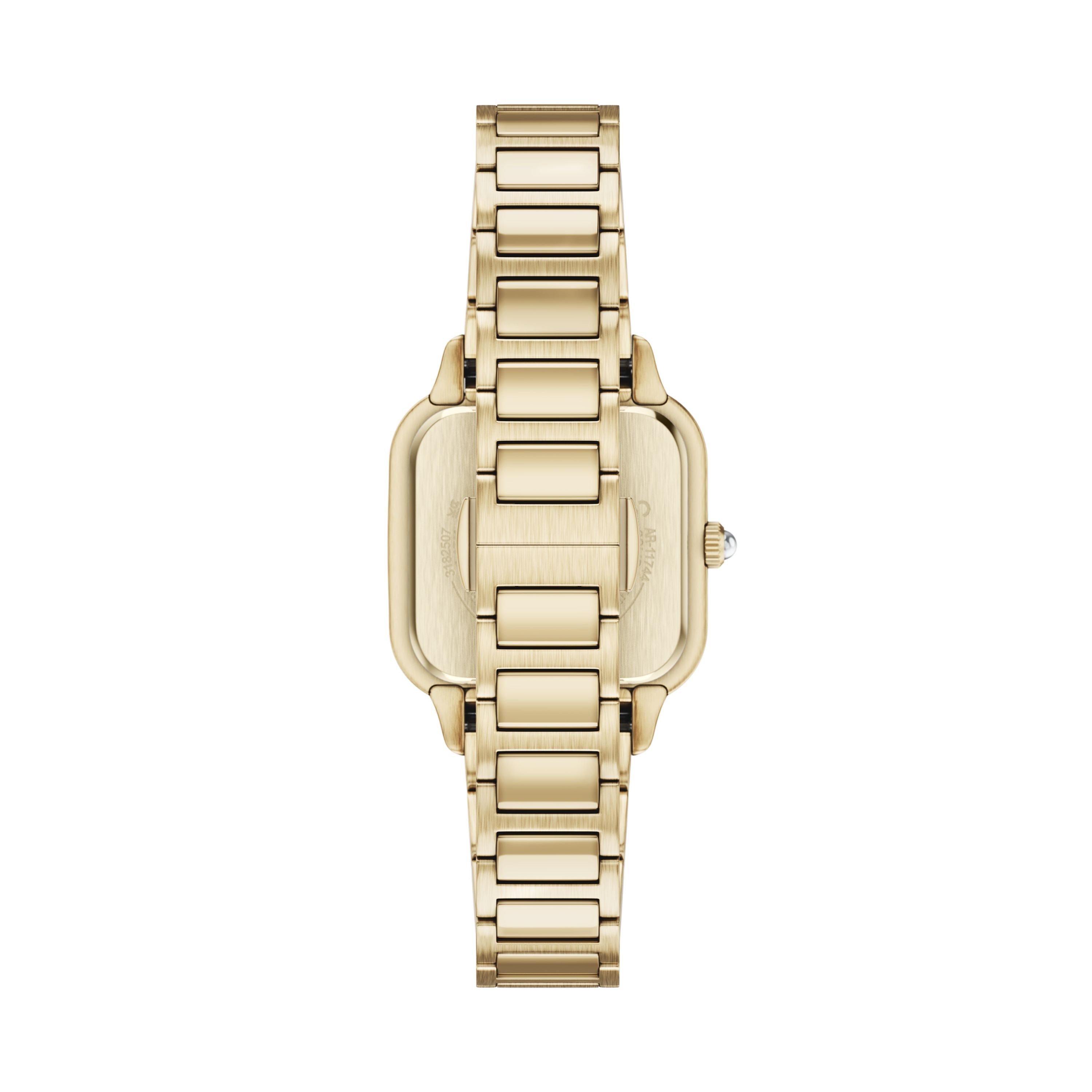 Emporio Armani Quarzuhr AR11744, Armbanduhr, Damenuhr, Edelstahlarmband, analog