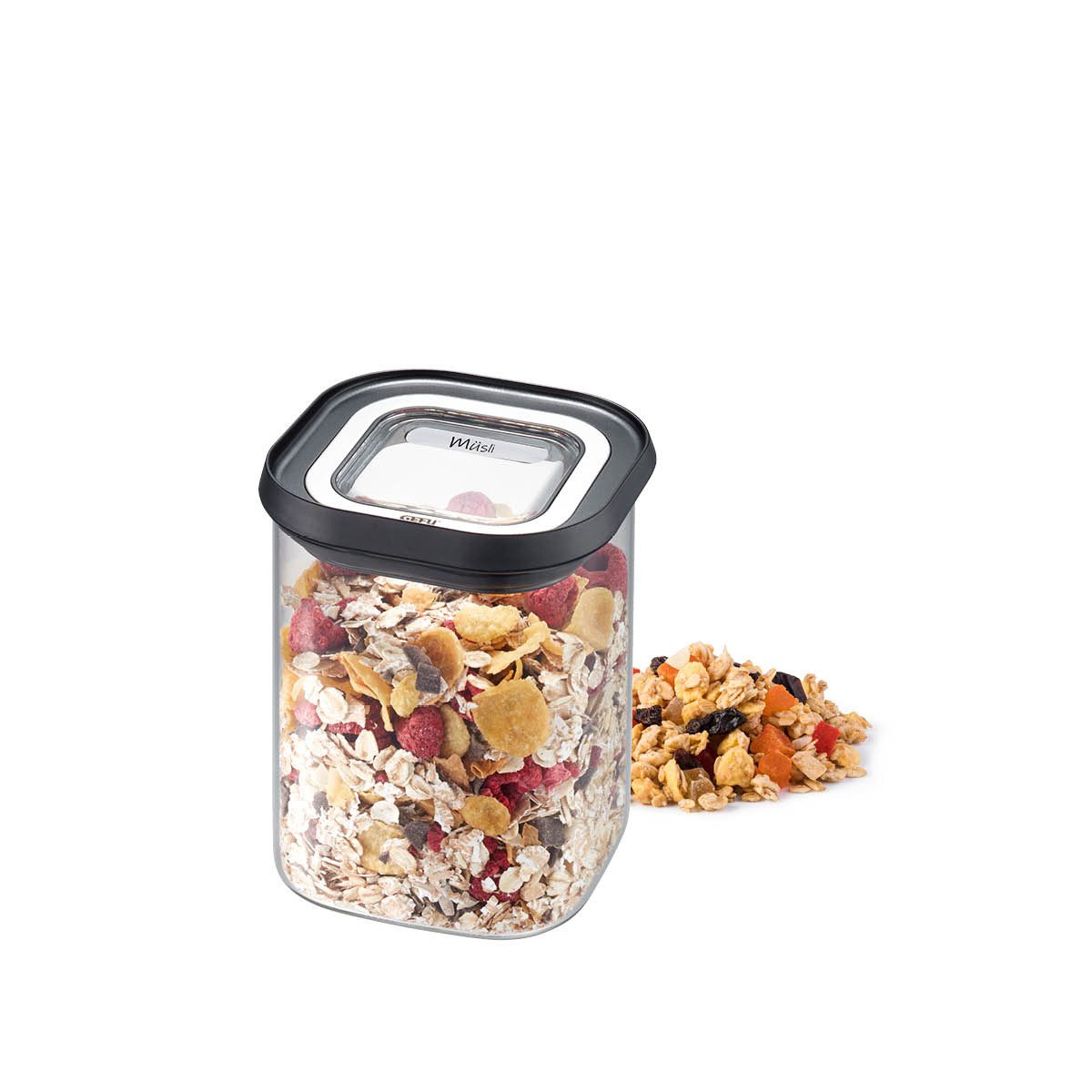 GEFU Vorratsglas Vorratsdose PANTRY 900 Ml Deckel Vorratsgläser Fri