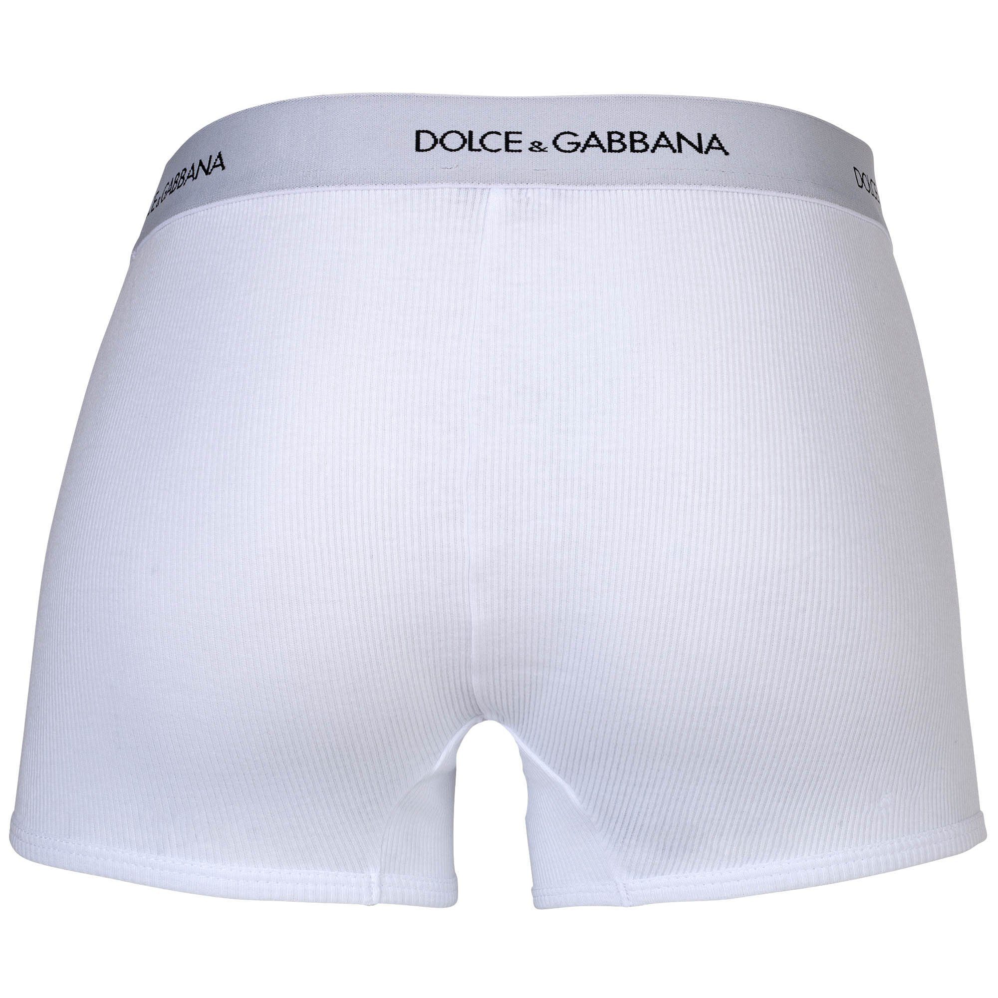 DOLCE & GABBANA Boxer Herren Boxershort 2er Pack Baumwolle Regular Boxer (Packung, 2er Pack)