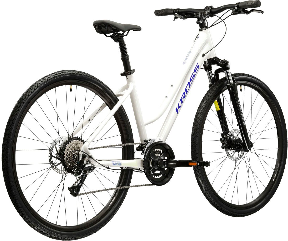 Kross Crossrad Evado 4.0, 18 Gang Shimano ACERA M3020 Schaltwerk, Kettenschaltung