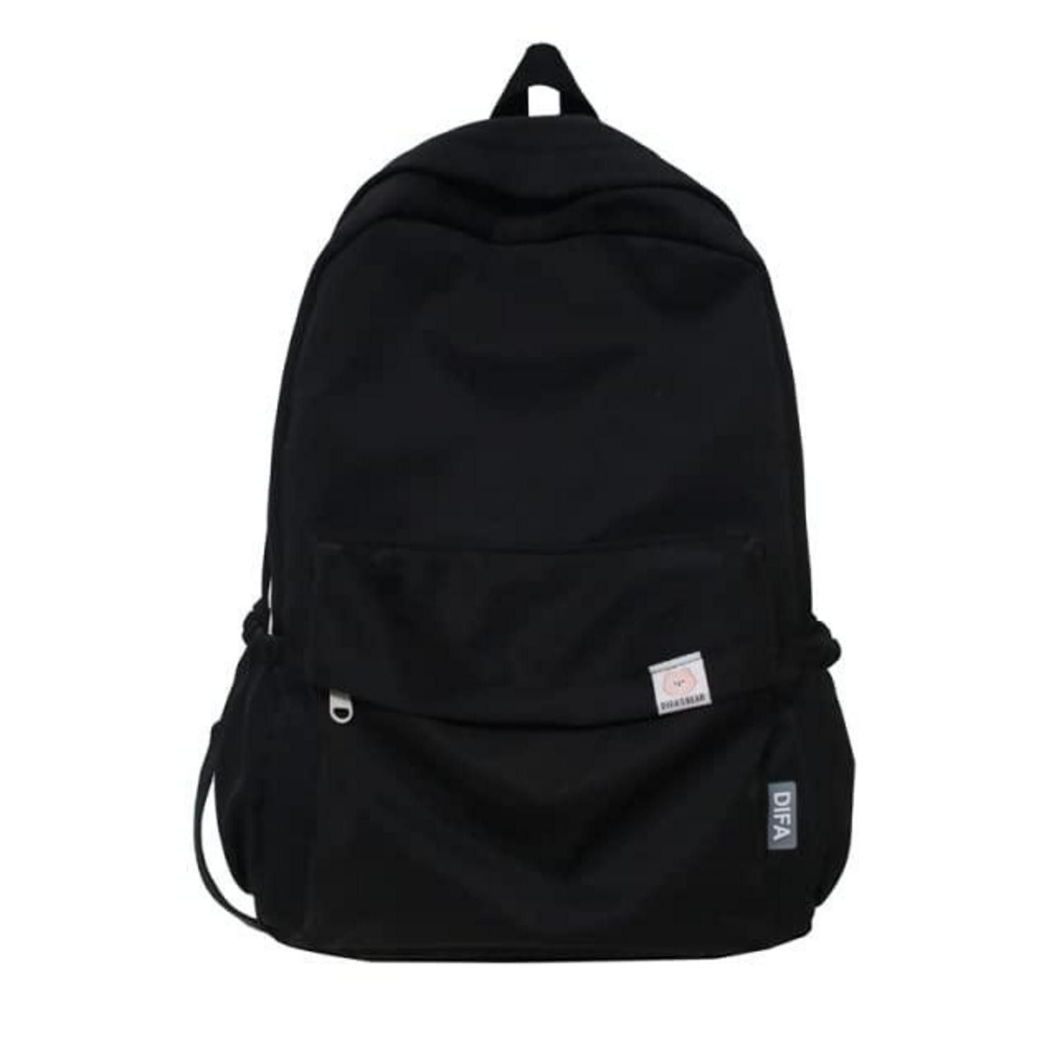 LuxusKollektion Schulrucksack Schulrucksack Nylon Wasserdicht Schwarz Unisex