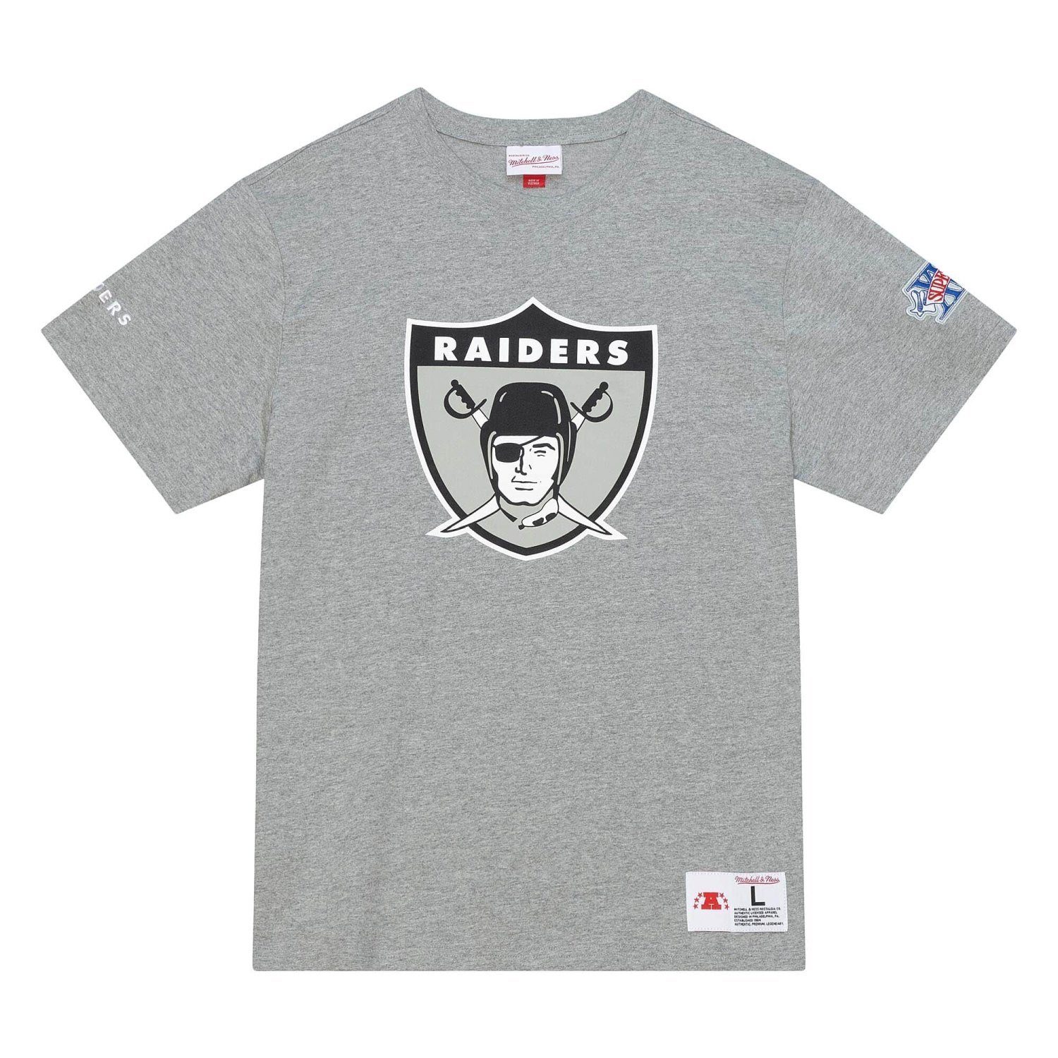 Ness ORIGINS TEAM Oakland Raiders Mitchell Print-Shirt &