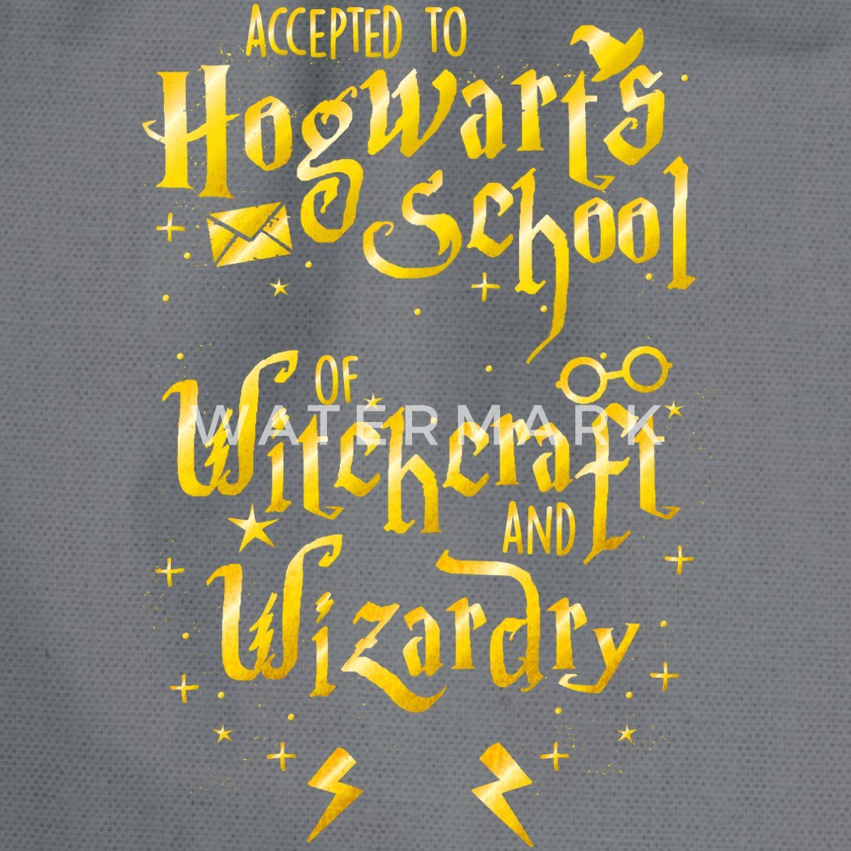 Spreadshirt Turnbeutel Harry Potter Waiting For My Letter Turnbeutel (1-tlg)