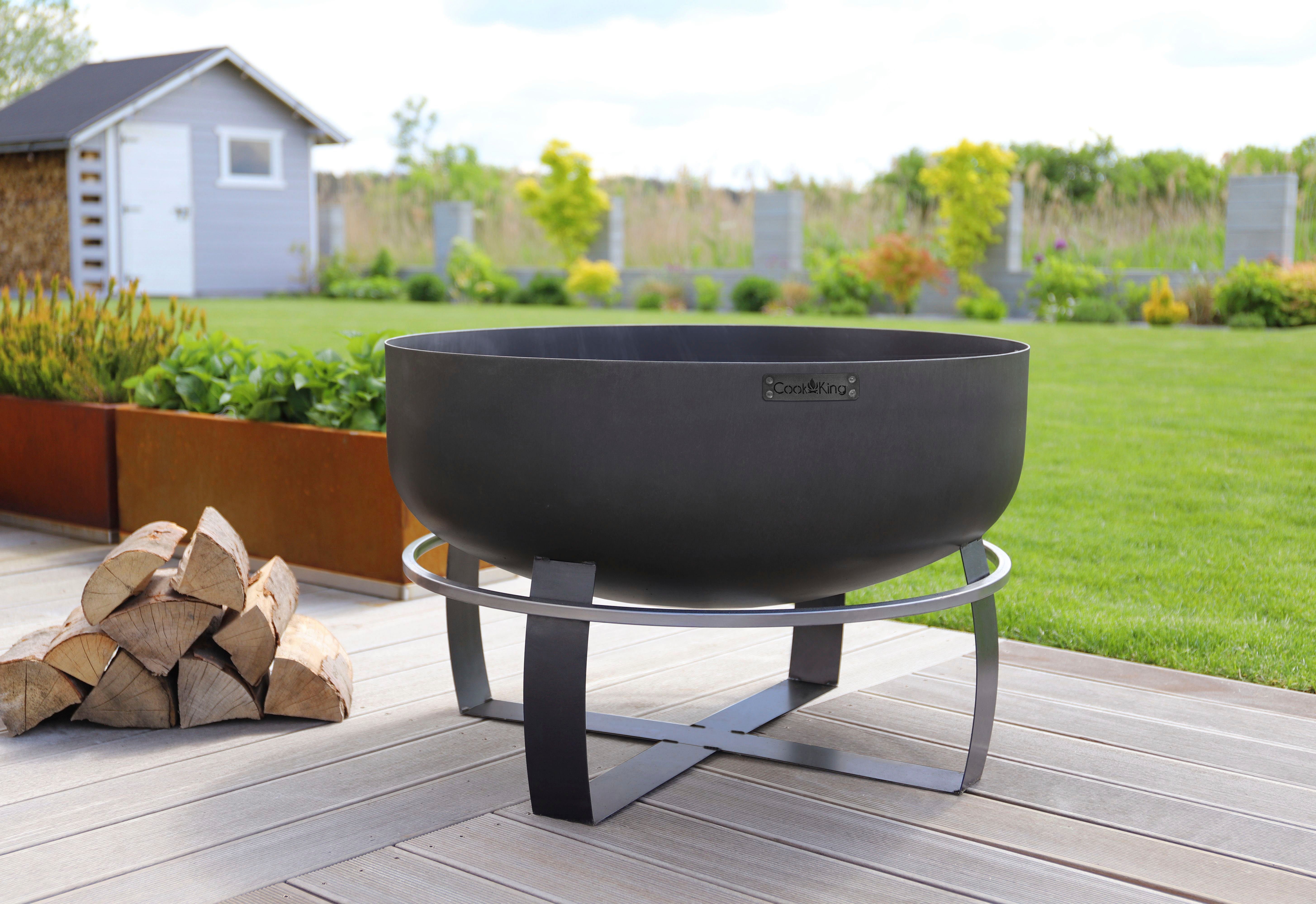 CookKing Feuerschale XXL Viking, Ø 80x50 cm