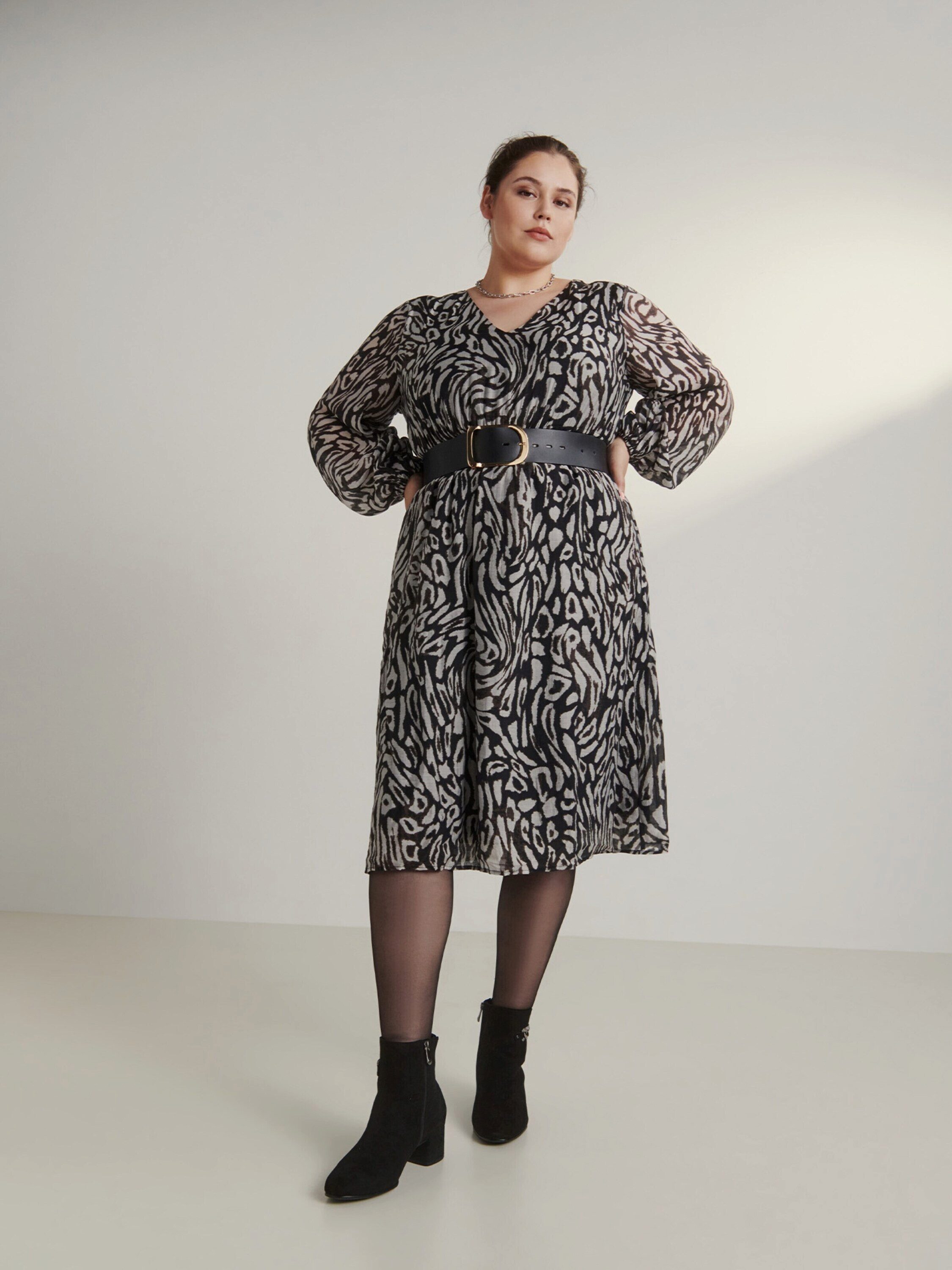 Guido Maria Kretschmer Curvy Minikleid Clarissa (1-tlg) Drapiert/gerafft günstig online kaufen