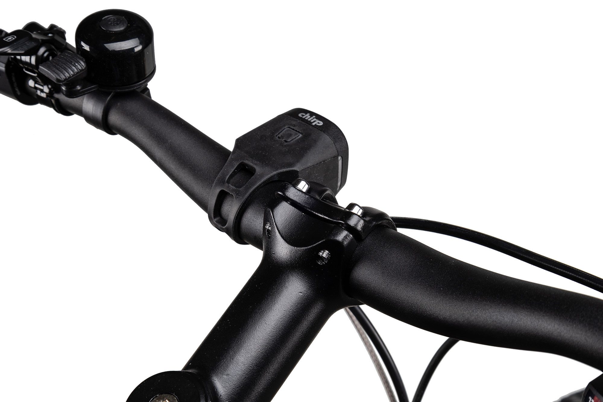 Chirp Fahrradbeleuchtung LS Q Lichtset 30 Lux, mit bis zu 4 Stunden Leuchtdauer