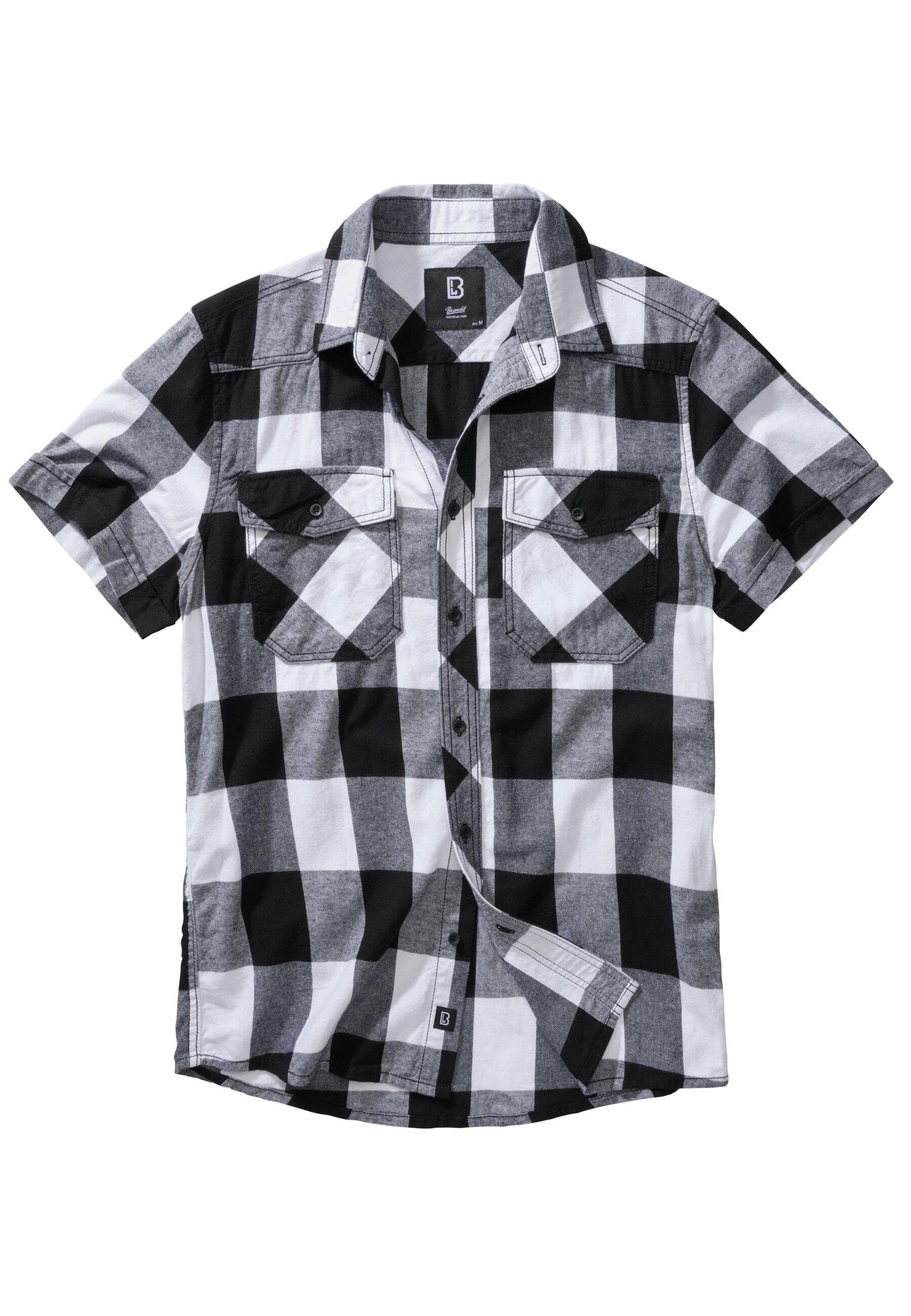 Brandit Karohemd Brandit Herren Checkshirt Halfsleeve (1-tlg) günstig online kaufen