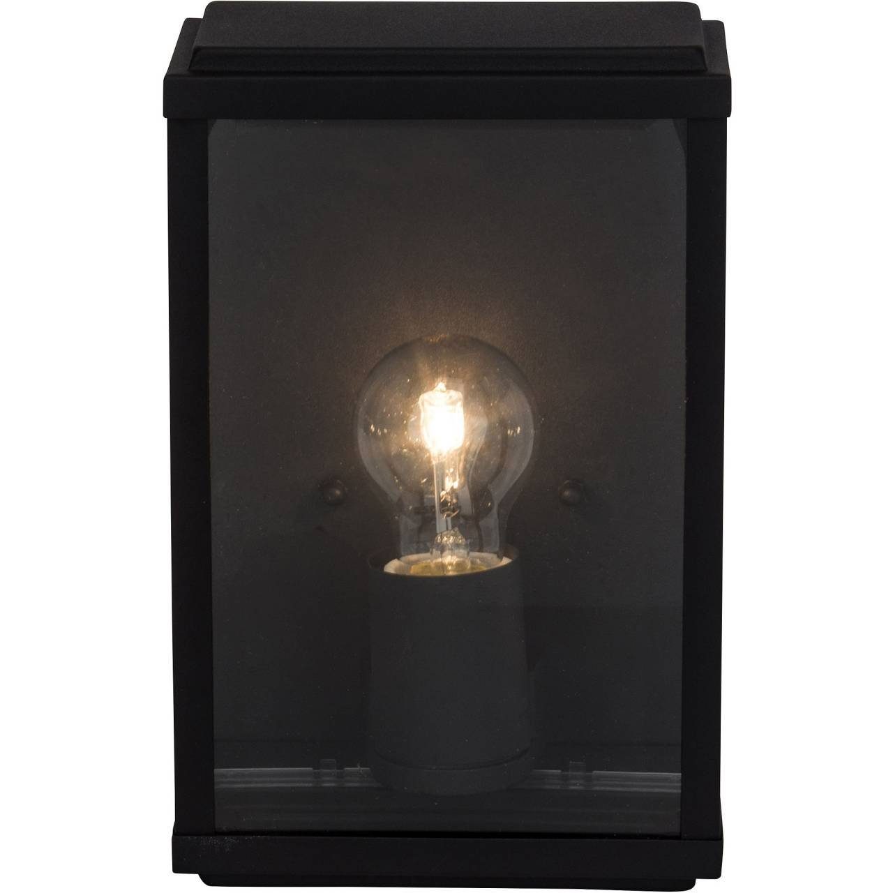 Brilliant LED Außen-Wandleuchte Gaia, Lampe 1x A60, N Außenwandleuchte 60W, Gaia schwarz E27, geeignet für