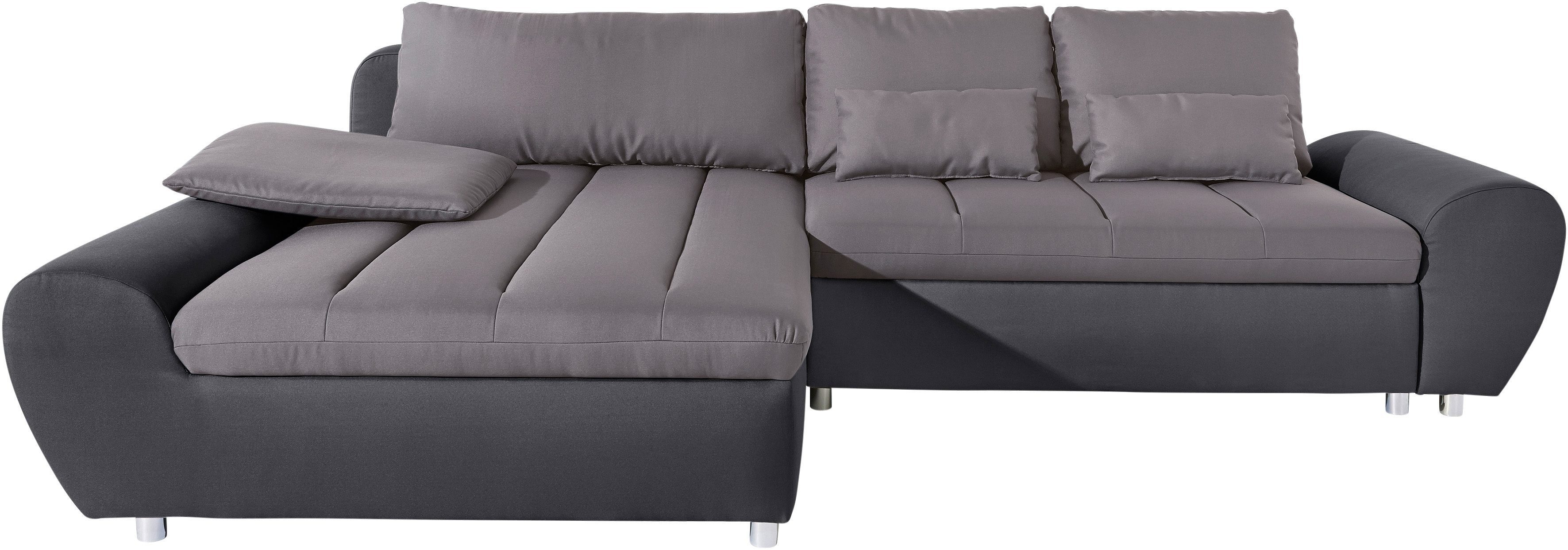 sit&more Ecksofa "Bandos L-Form", in 2 unterschiedlichen Größen, wahlweise günstig online kaufen