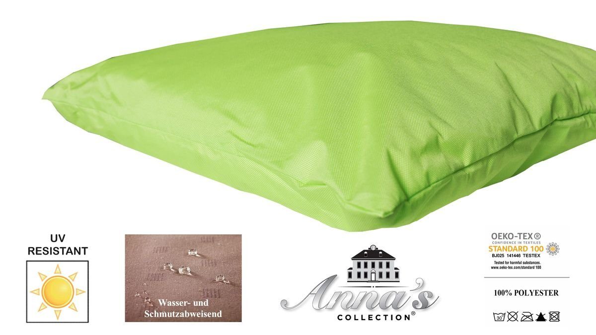 geeignet & Farben, Außen Lounge 4x mit Dekokissen 30x50cm Elfenbein Lotus Dekokissen viele Innen JACK Outdoor - JACK Strapazierfähig, Lotus-Effekt, Robust, Kissen für Grau