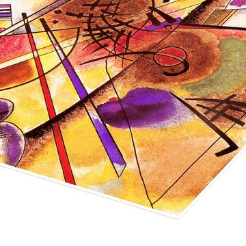 Posterlounge Poster Wassily Kandinsky, Kleiner Traum in Rot, Malerei