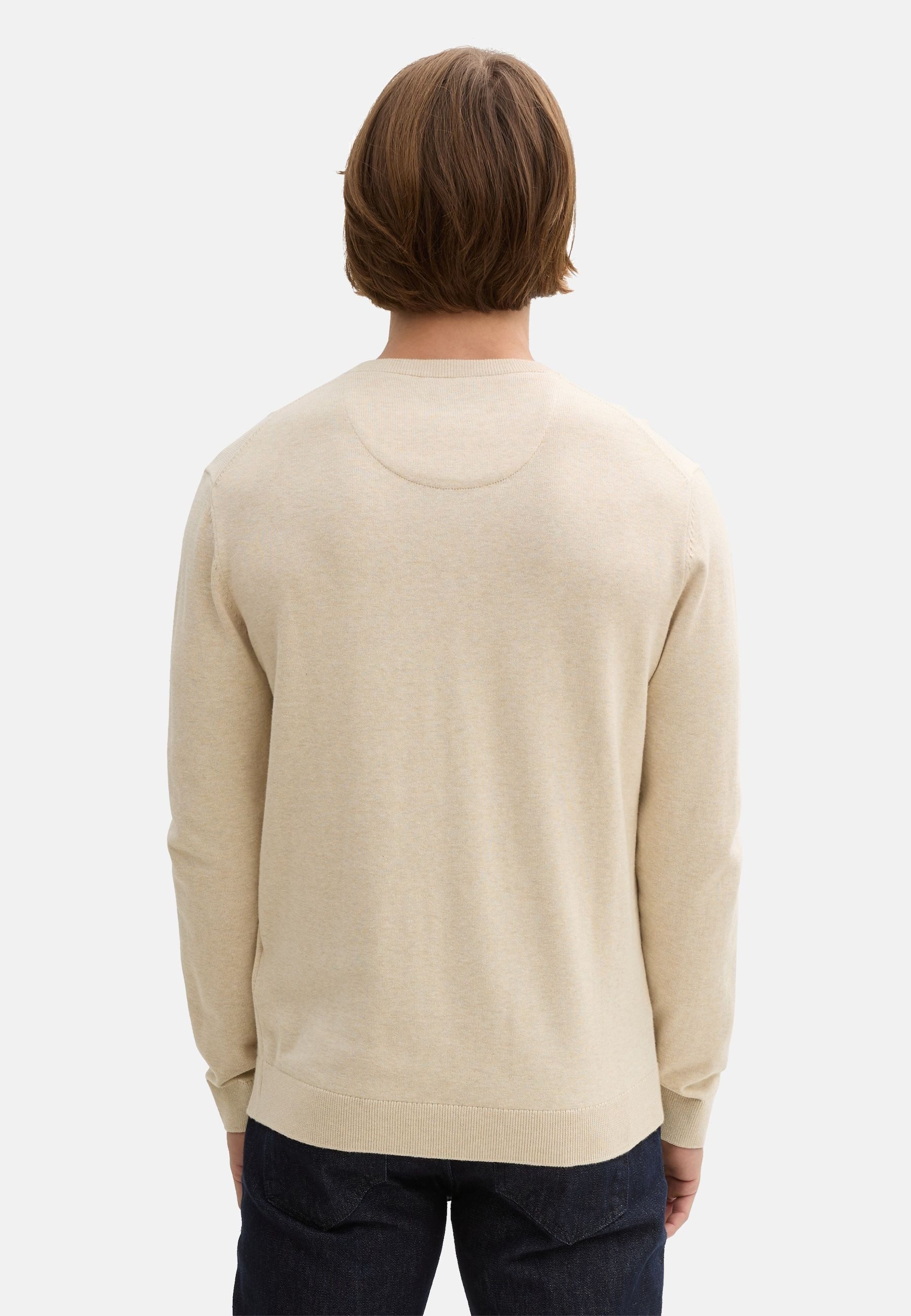 TOM TAILOR Strickpullover Pullover Strickpullover V-Neck (1-tlg)
